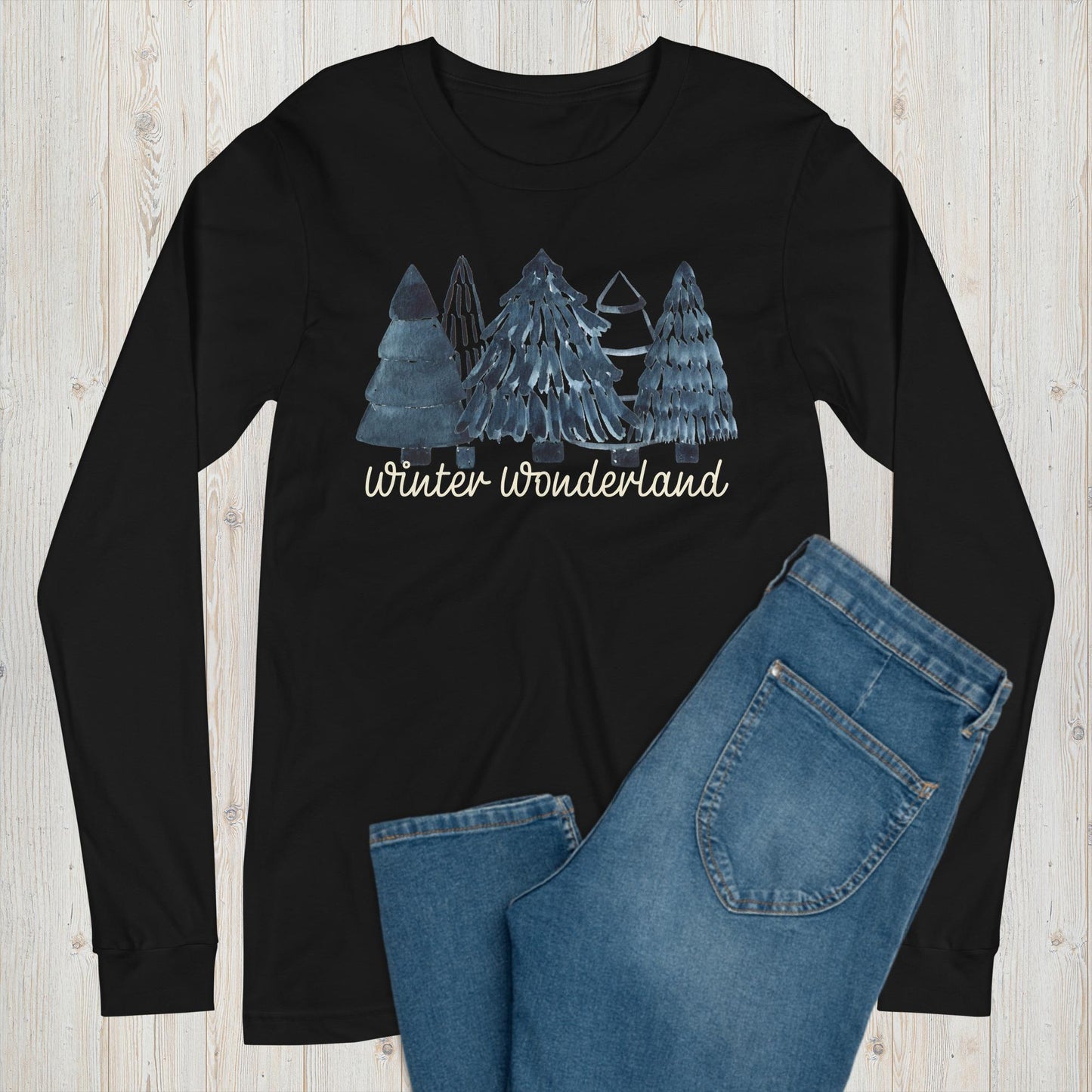 Winter Wonderland Long Sleeve Graphic Tee