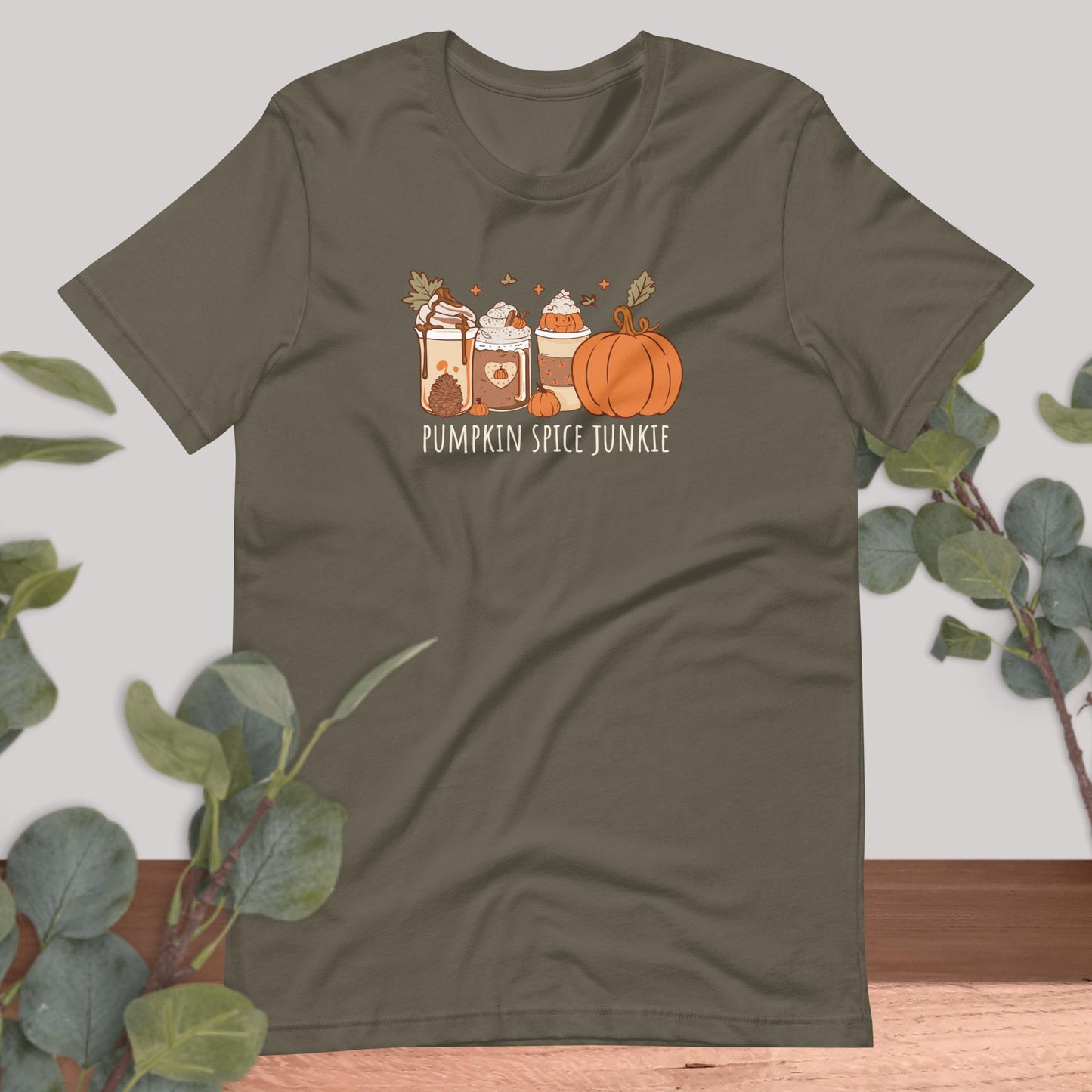 Pumpkin Spice Junkie Graphic Tee