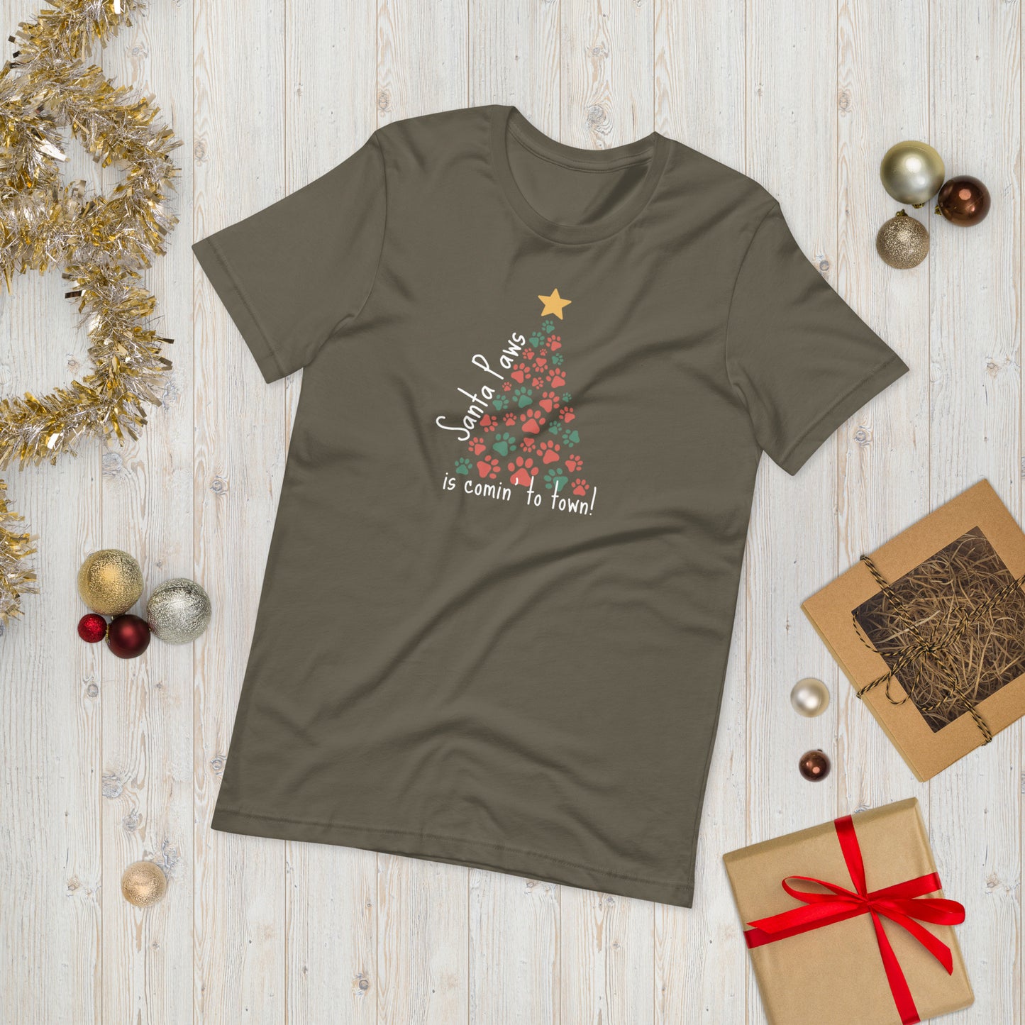 Santa Paws Graphic Tee