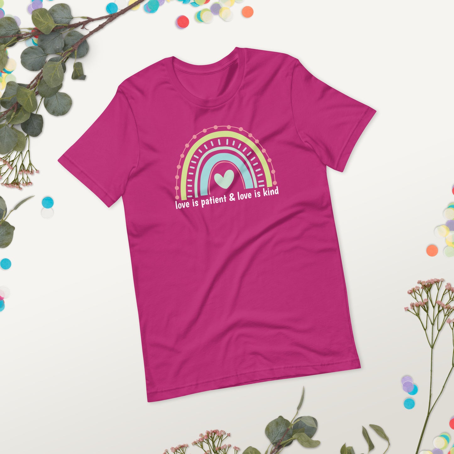 Love Is Patient & Kind Graphic Tee