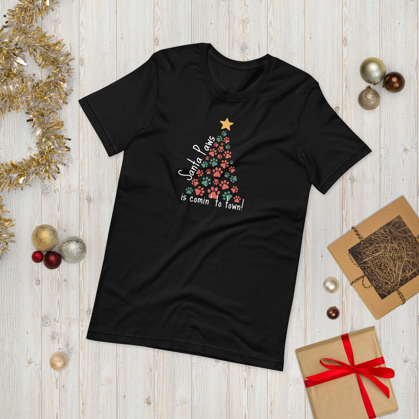 Santa Paws Graphic Tee