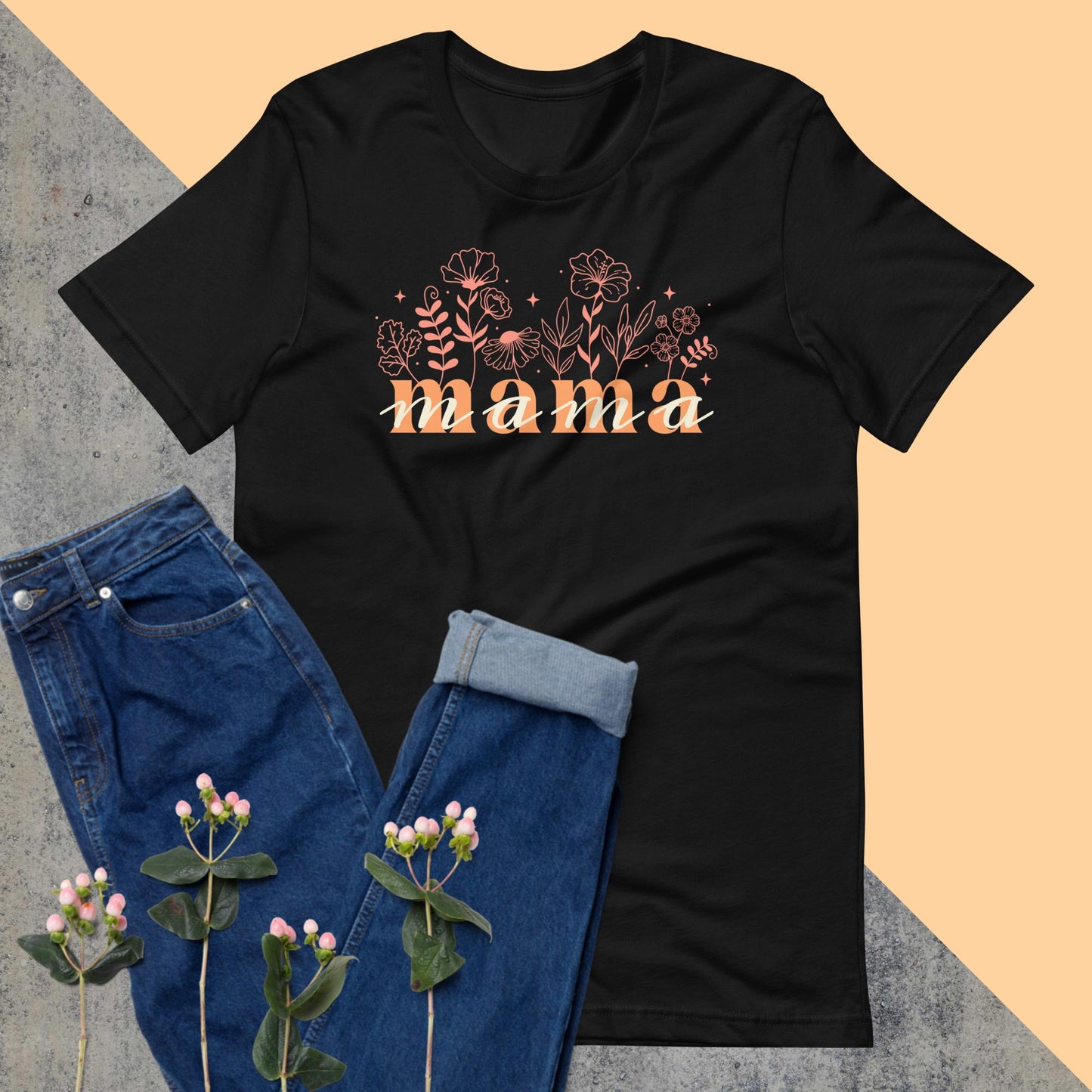 Mama Blooms Graphic Tee