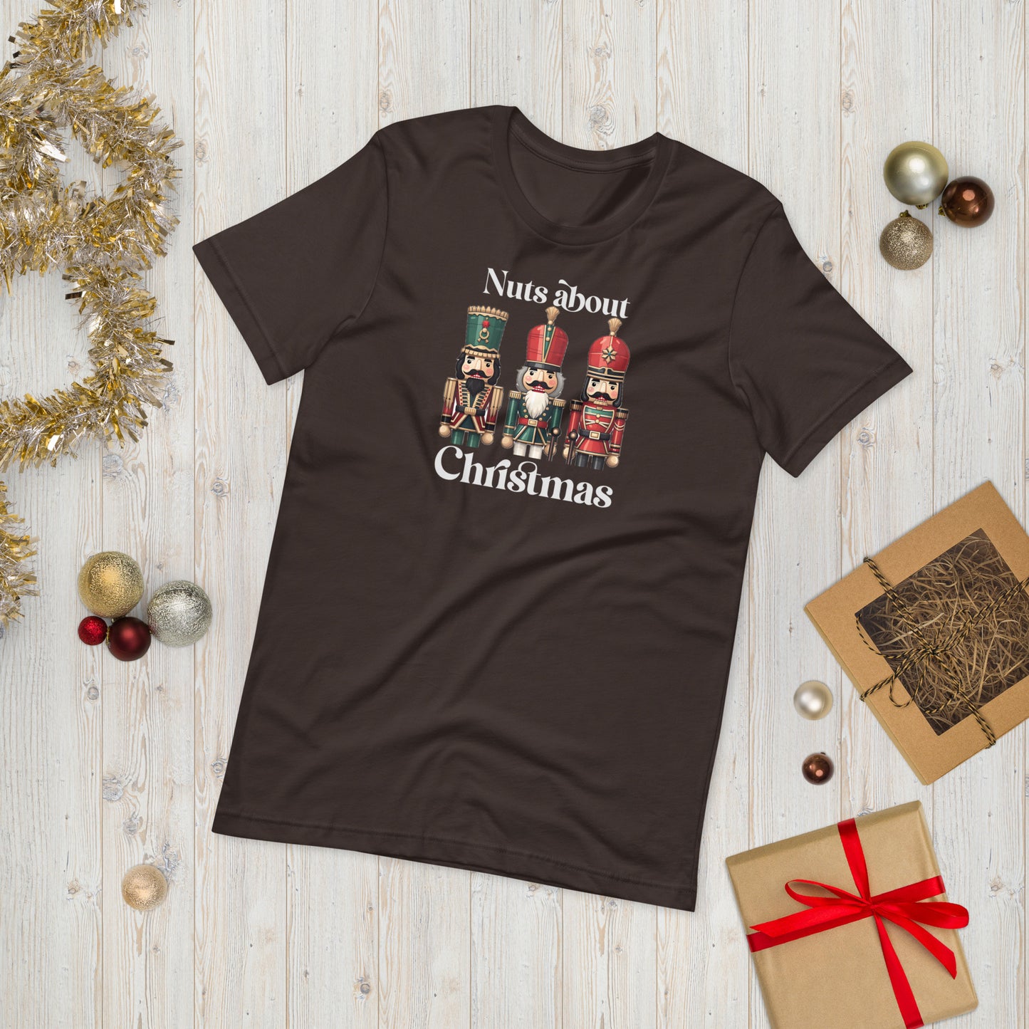 Nuts About Christmas Graphic Tee