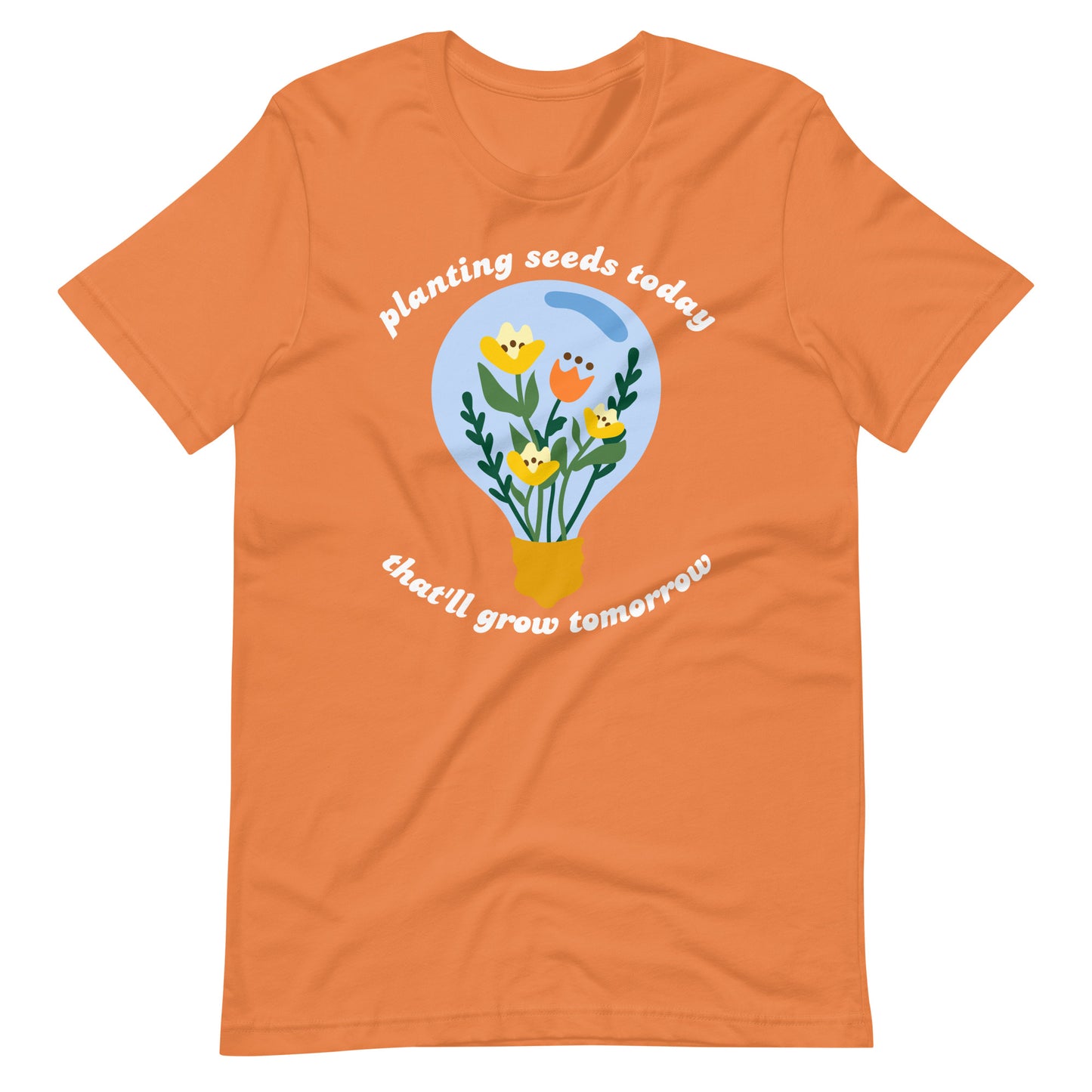 Planting Seeds Bulb Graphic Tee