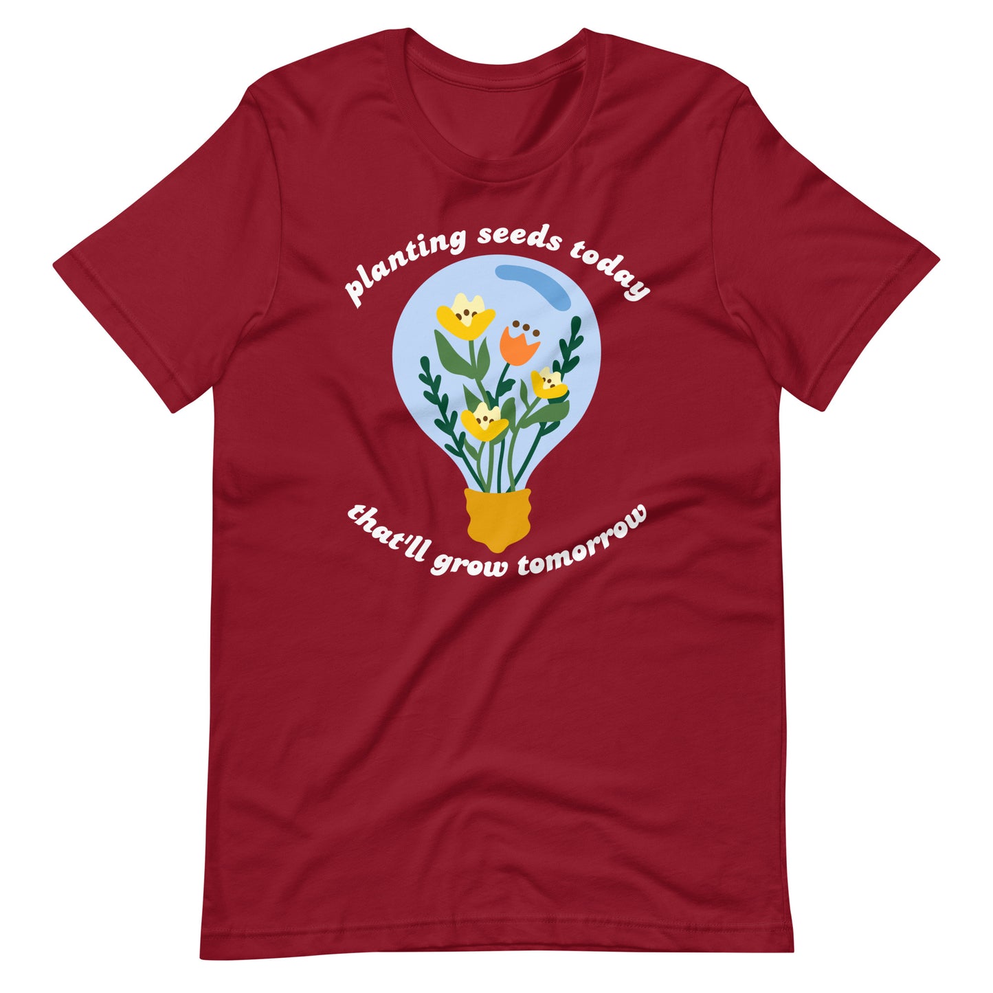 Planting Seeds Bulb Graphic Tee