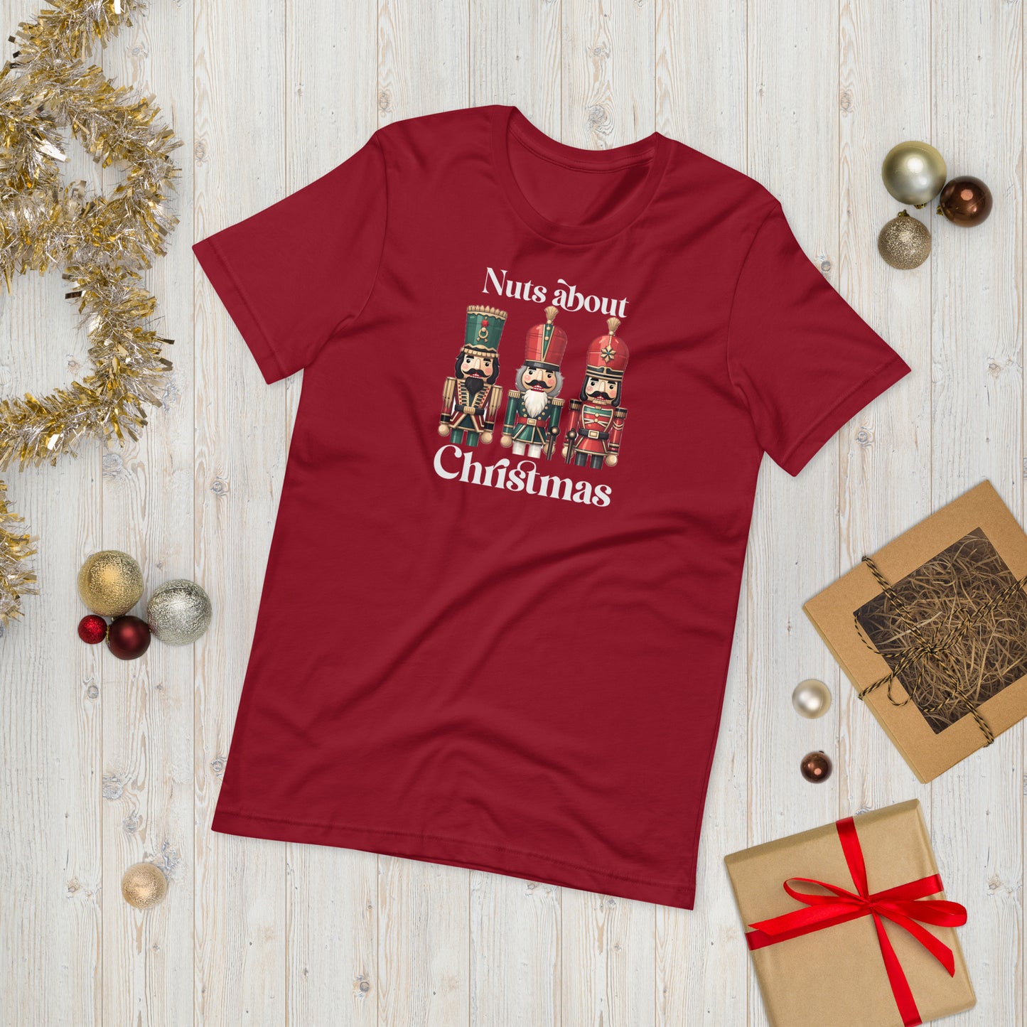 Nuts About Christmas Graphic Tee