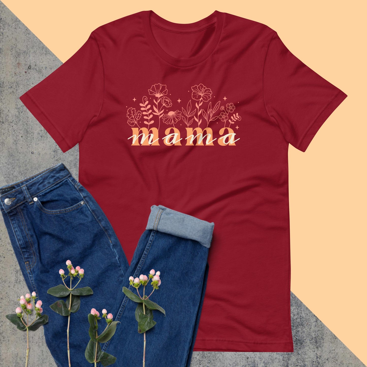 Mama Blooms Graphic Tee