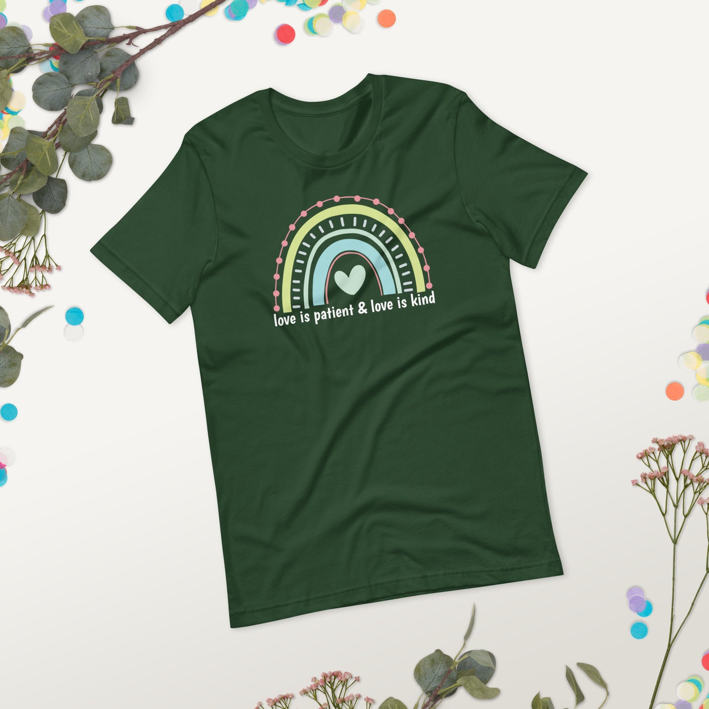Love Is Patient & Kind Graphic Tee