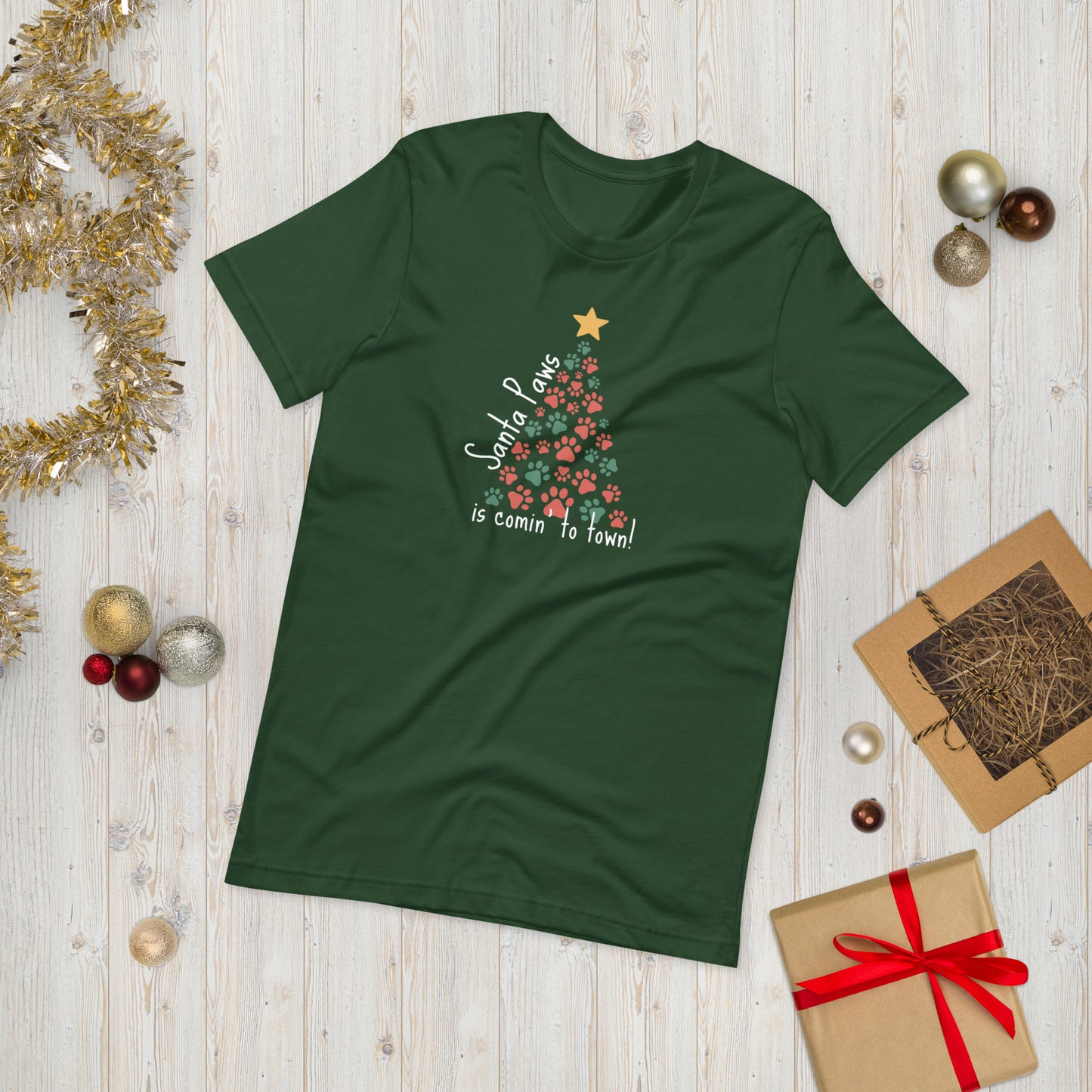 Santa Paws Graphic Tee