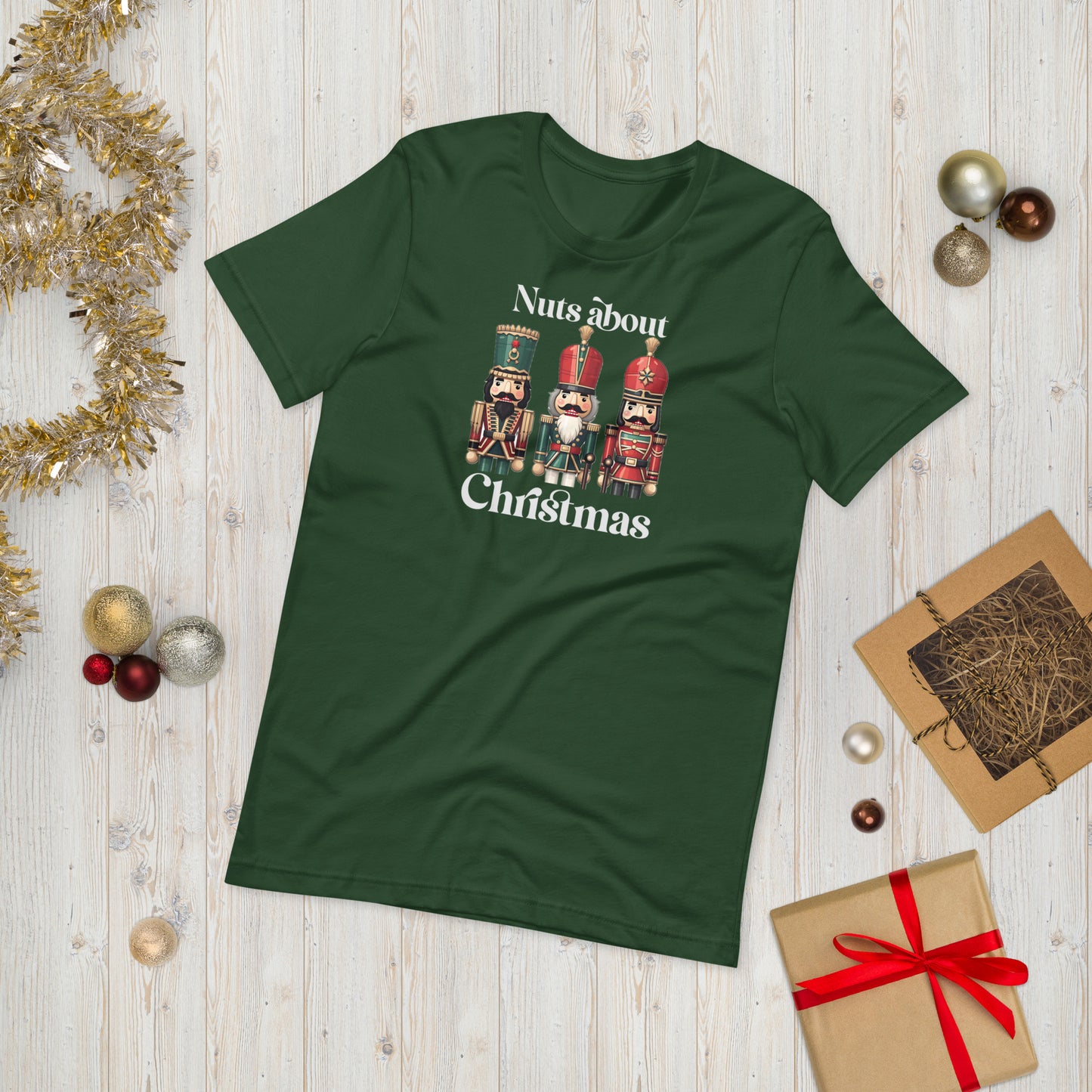 Nuts About Christmas Graphic Tee