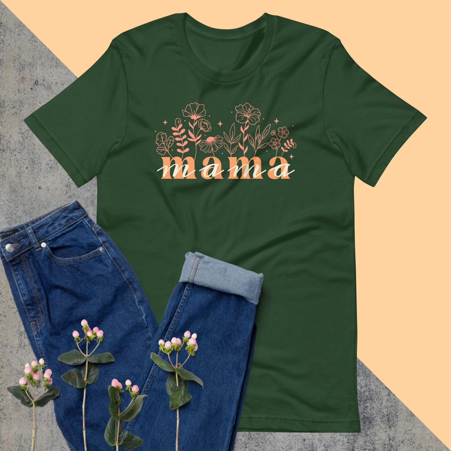 Mama Blooms Graphic Tee