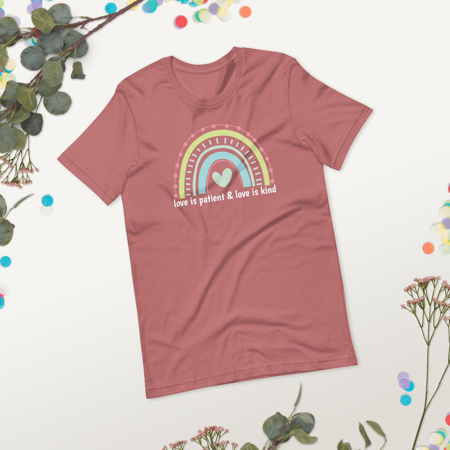 Love Is Patient & Kind Graphic Tee