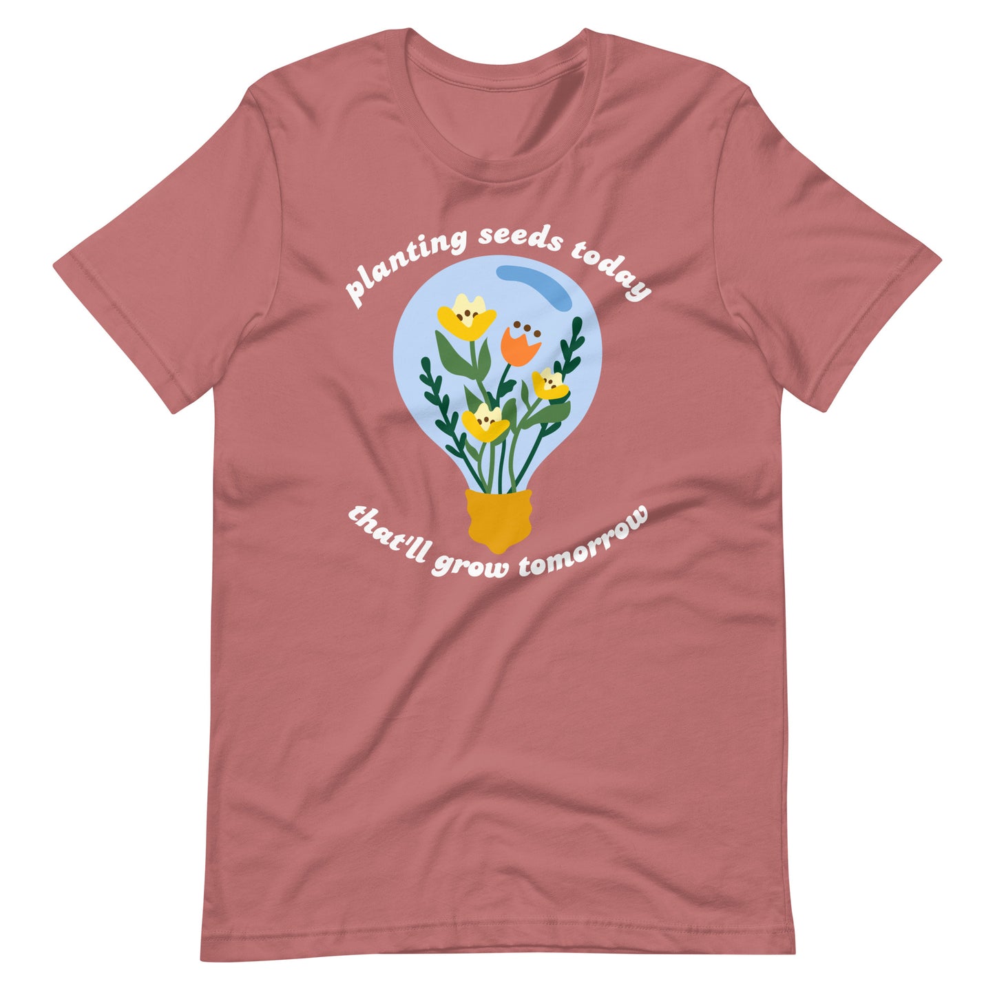 Planting Seeds Bulb Graphic Tee
