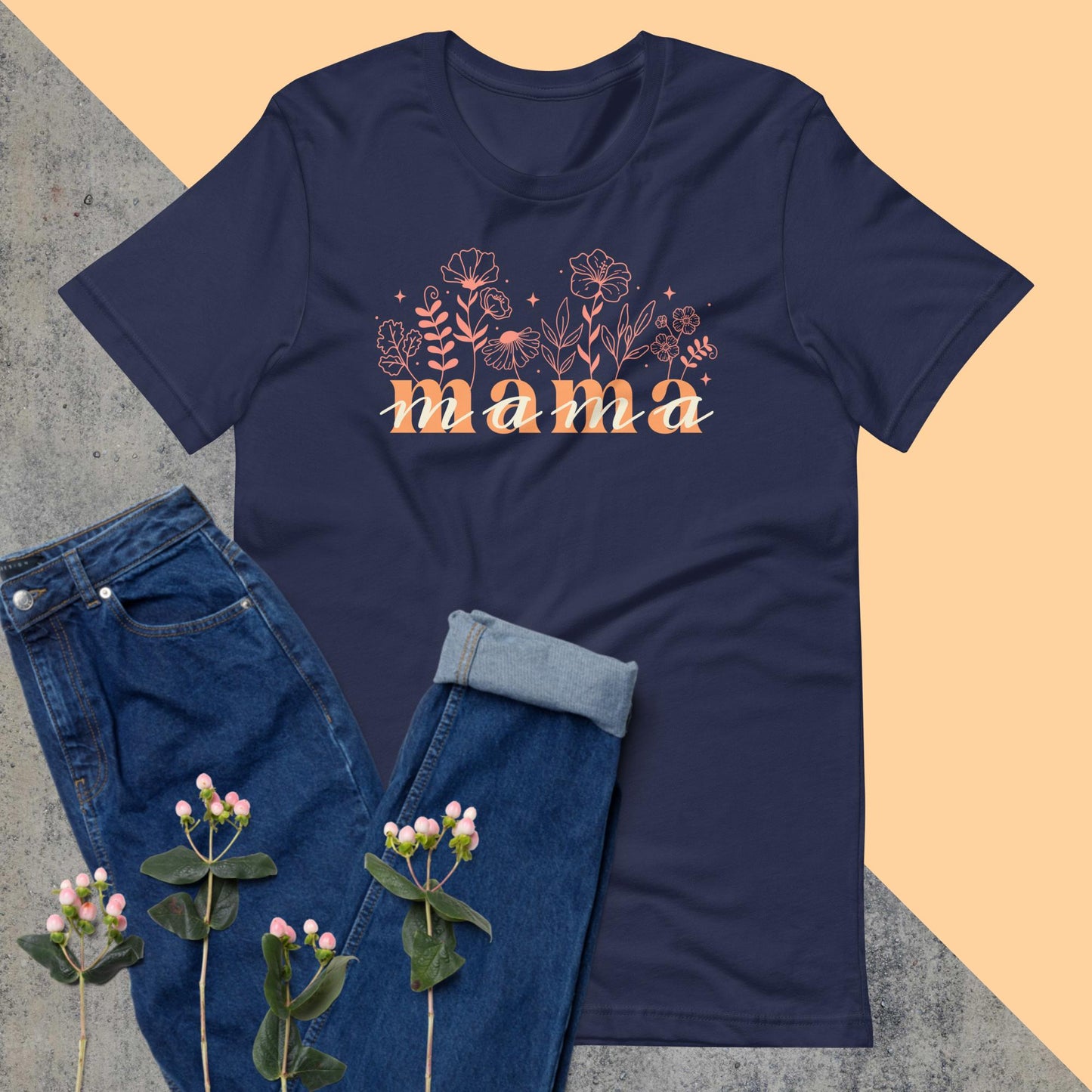 Mama Blooms Graphic Tee