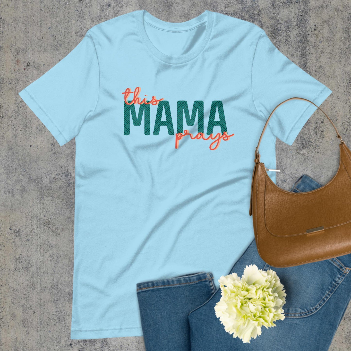 This Mama Prays Graphic Tee