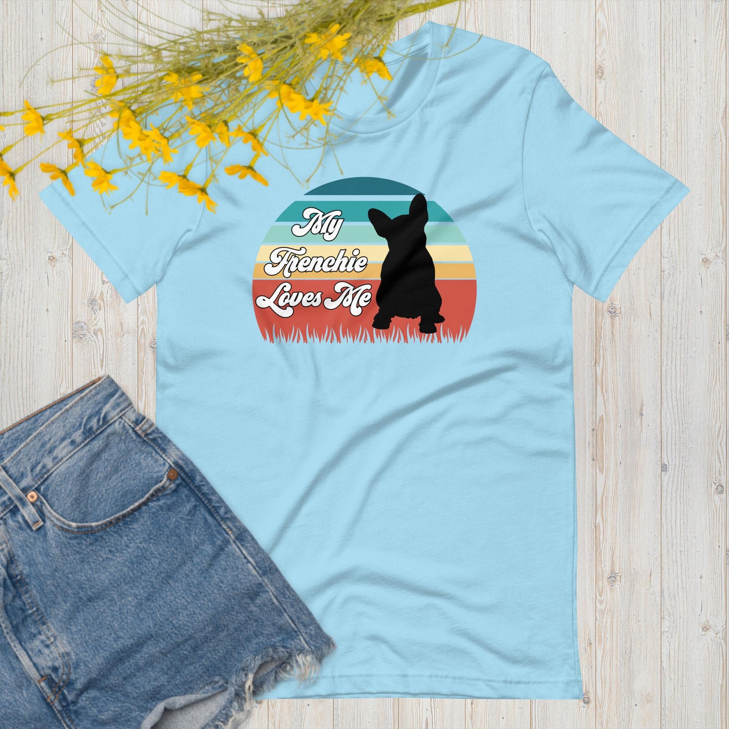 Frenchie Loves Me Graphic Tee