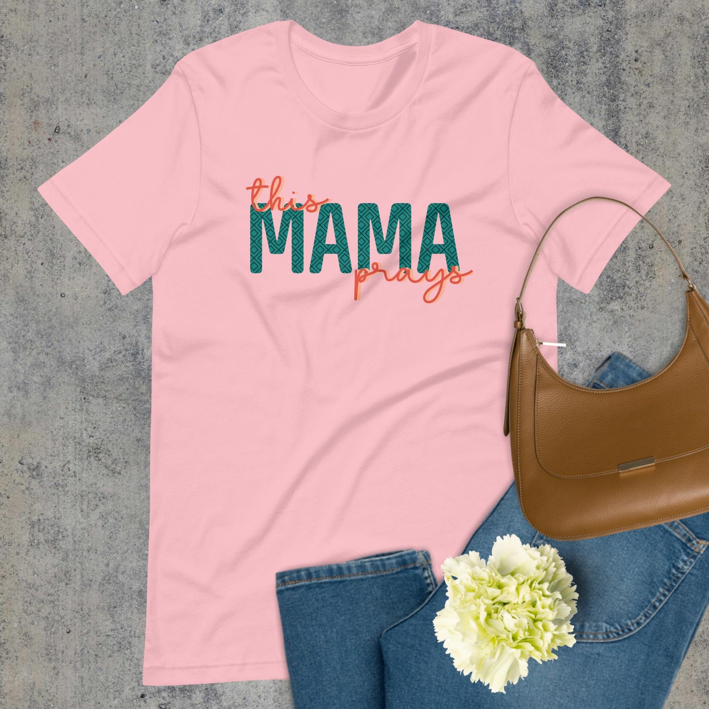 This Mama Prays Graphic Tee