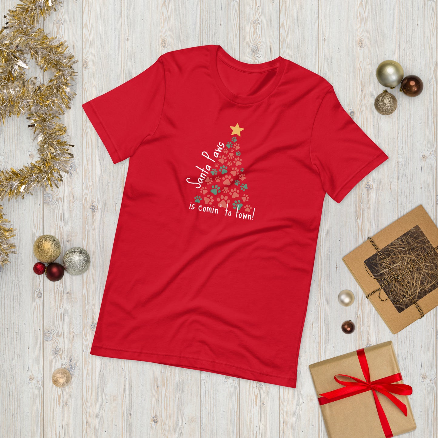 Santa Paws Graphic Tee