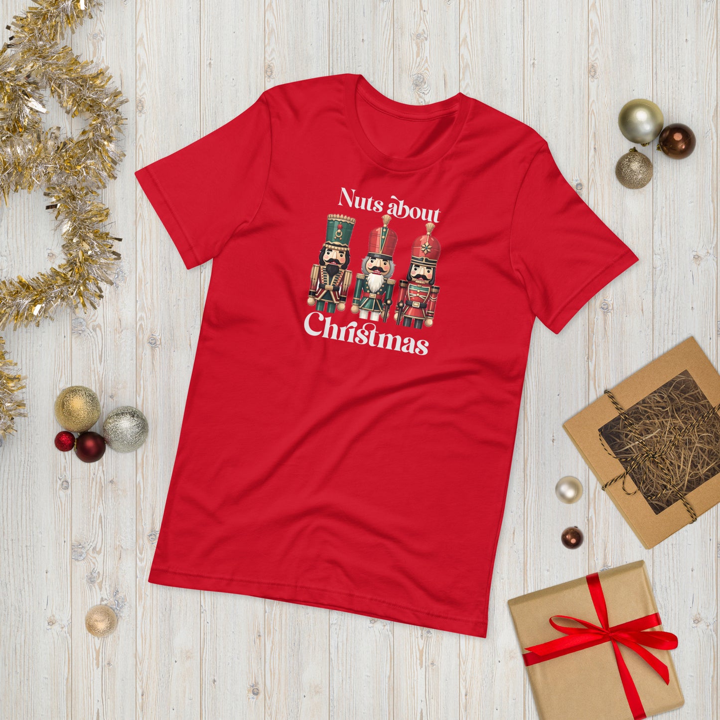 Nuts About Christmas Graphic Tee