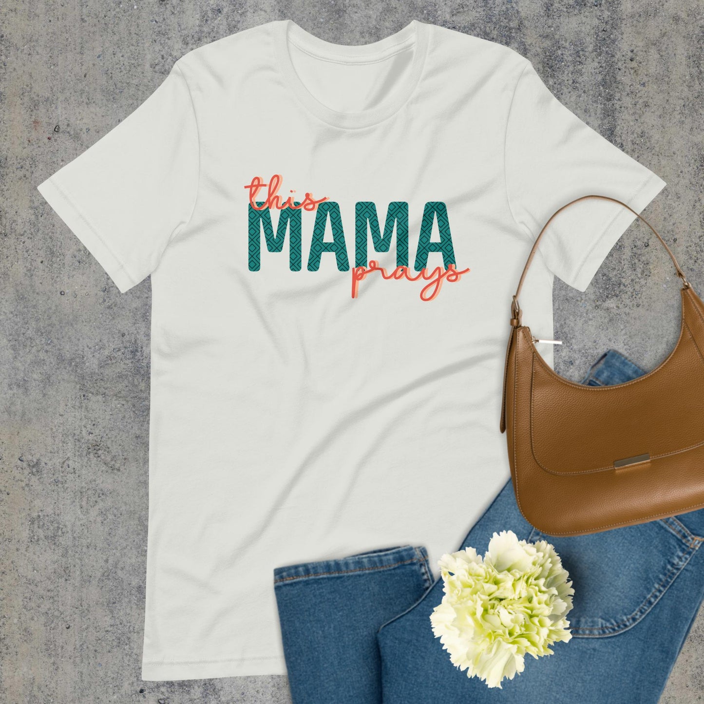 This Mama Prays Graphic Tee