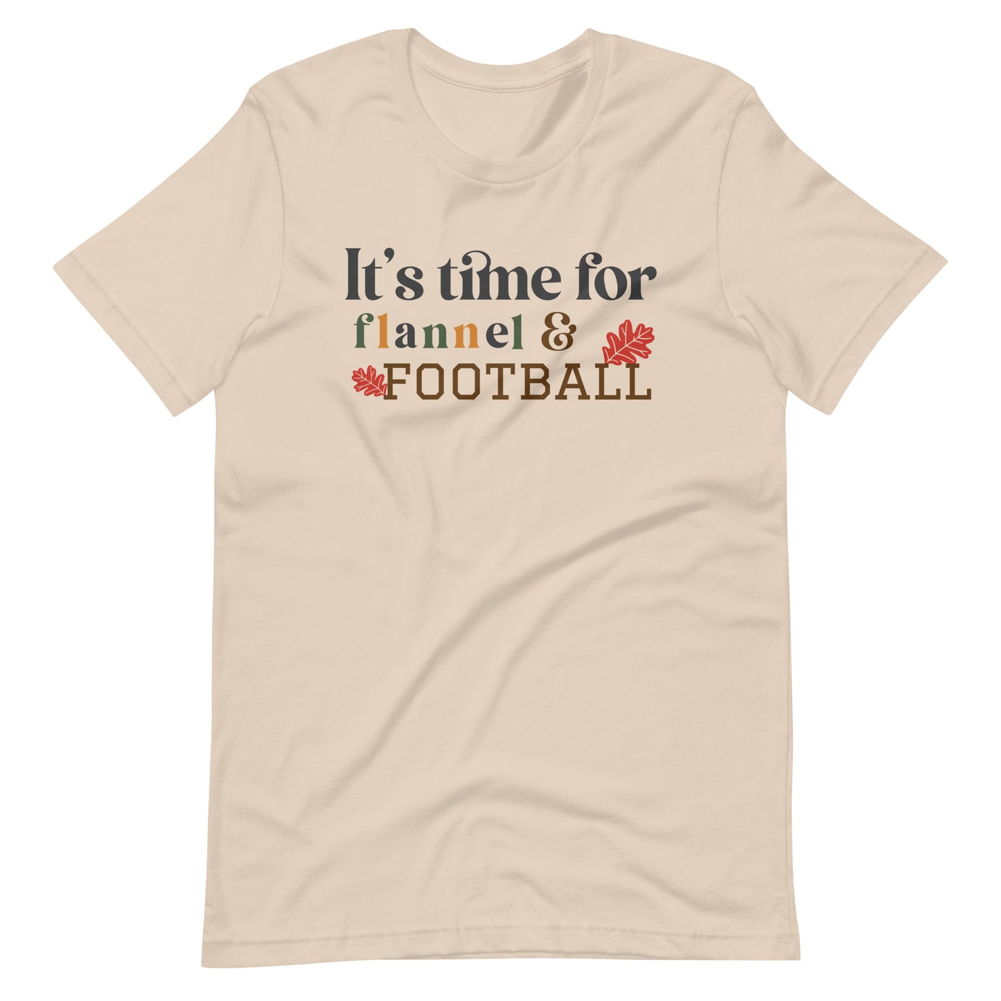 Flannel & Football Graphic Tee