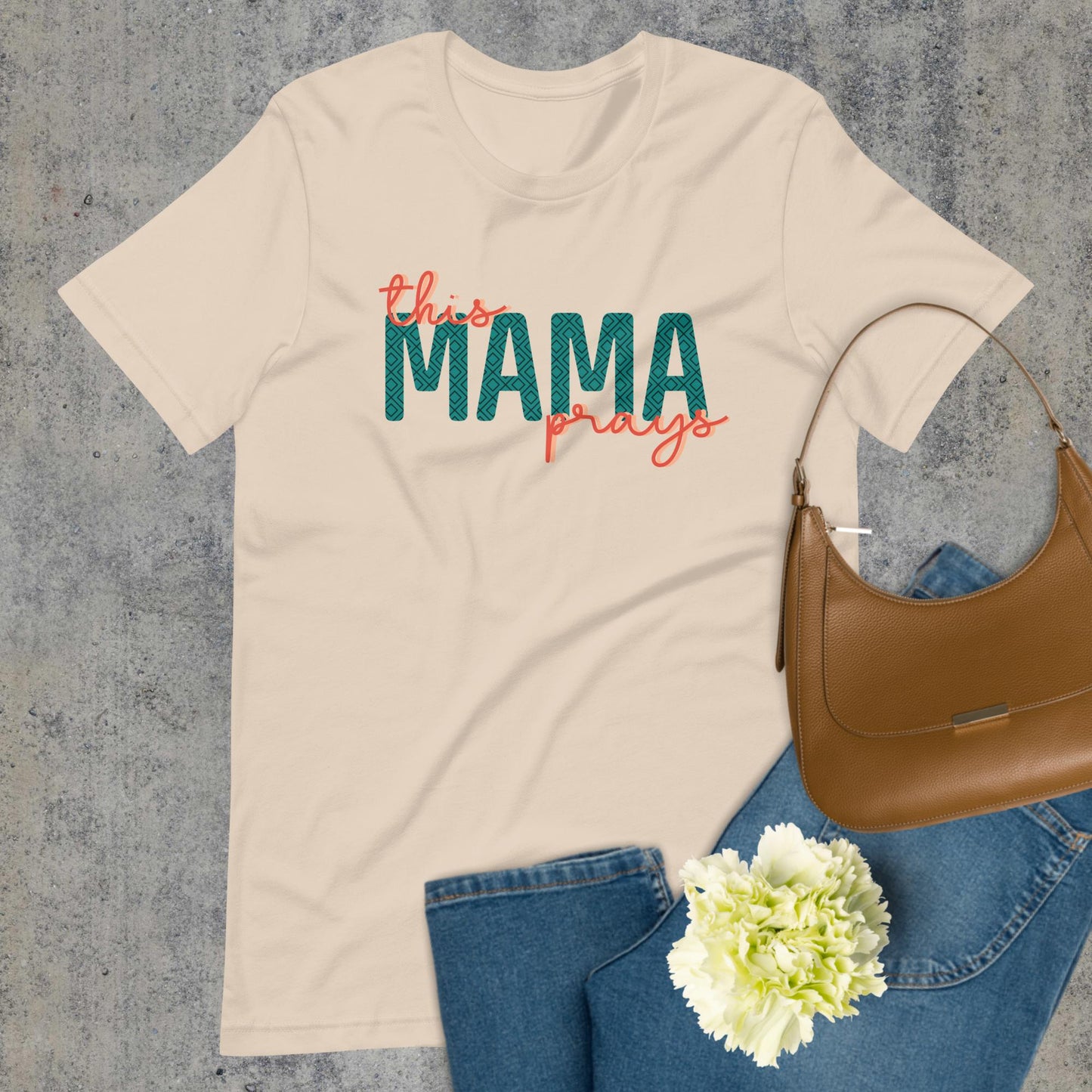 This Mama Prays Graphic Tee