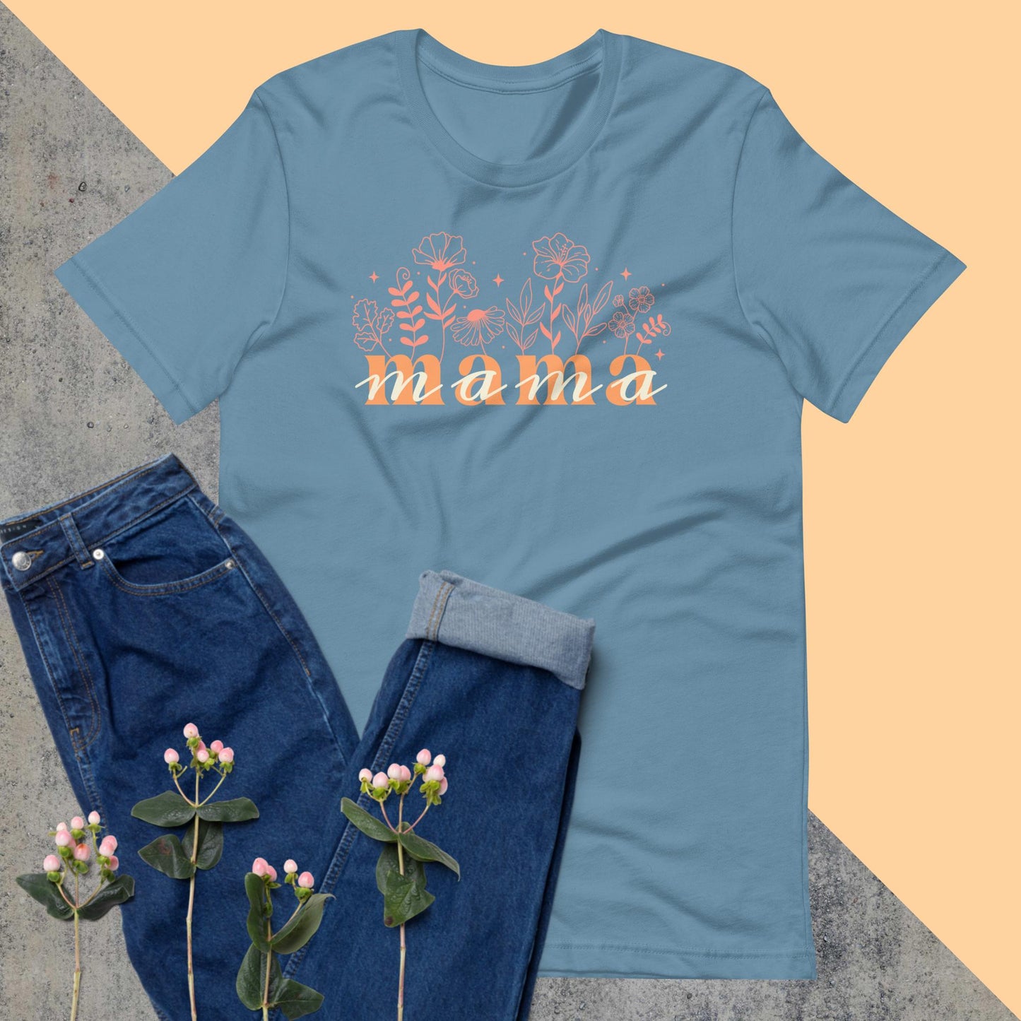 Mama Blooms Graphic Tee