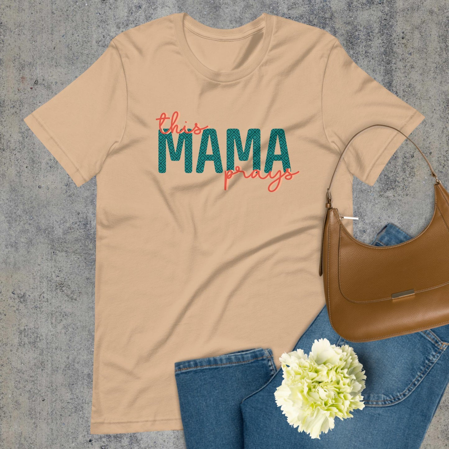 This Mama Prays Graphic Tee