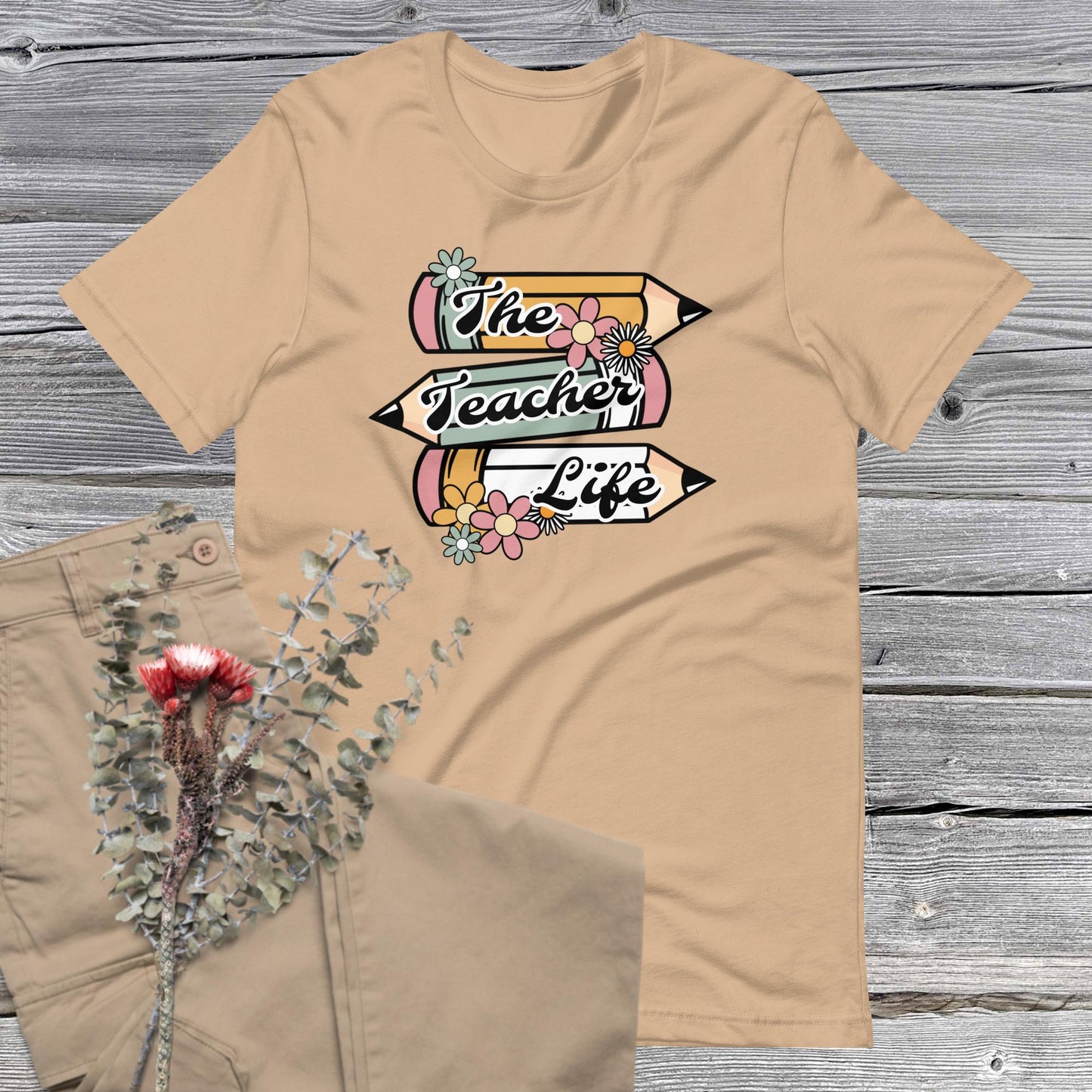 Teacher Life Graphic Tee