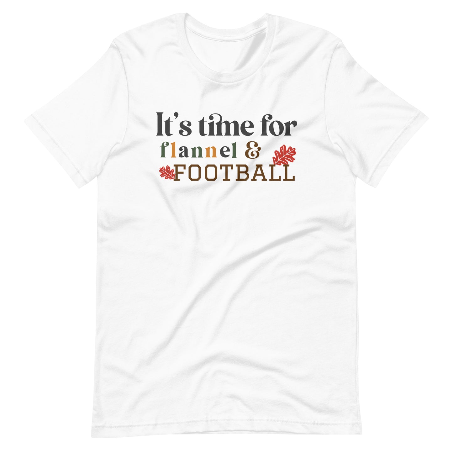 Flannel & Football Graphic Tee