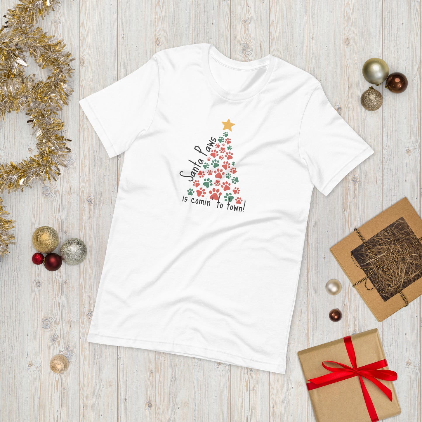 Santa Paws Graphic Tee