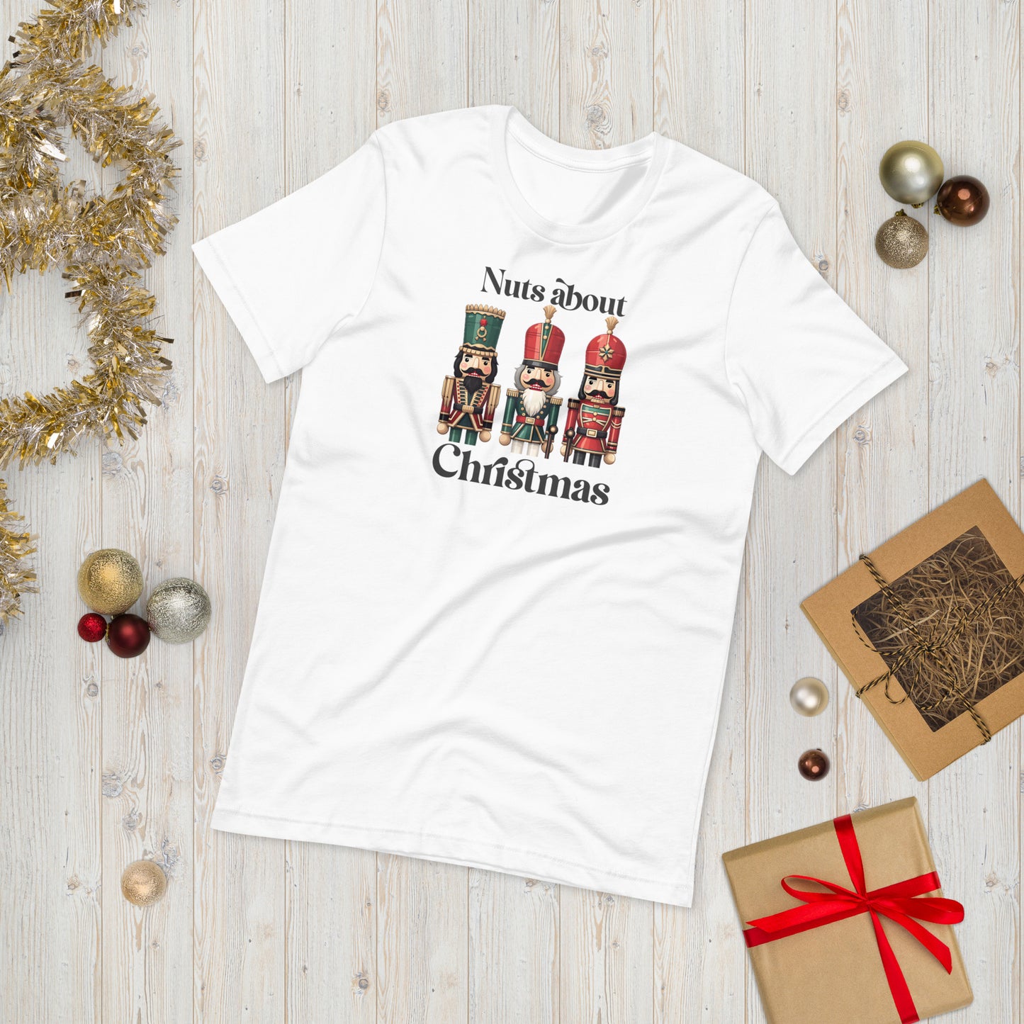 Nuts About Christmas Graphic Tee