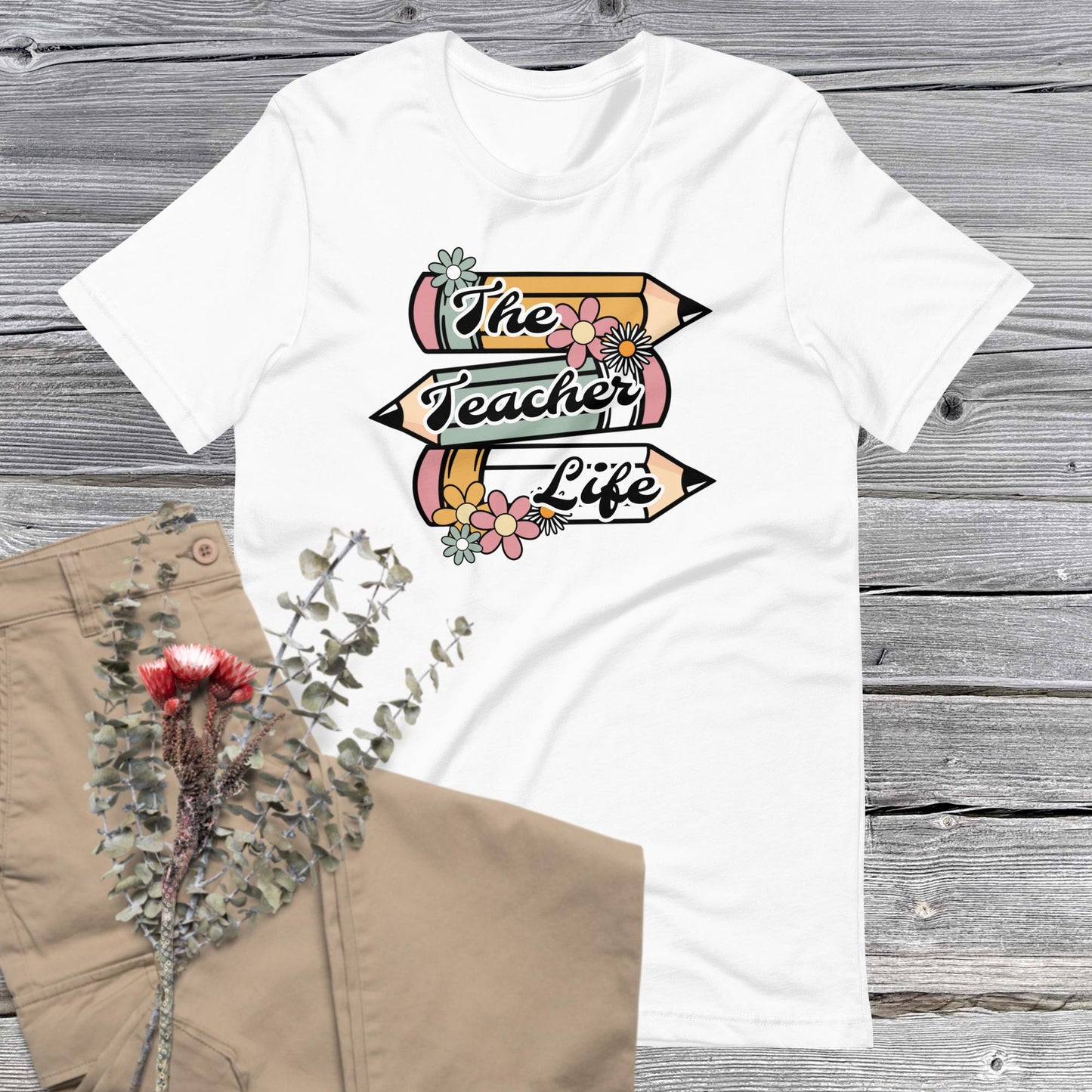 Teacher Life Graphic Tee