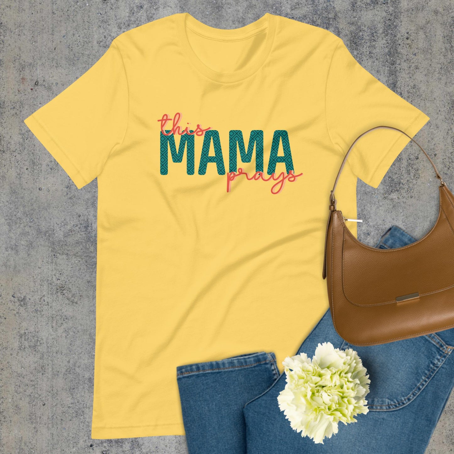 This Mama Prays Graphic Tee