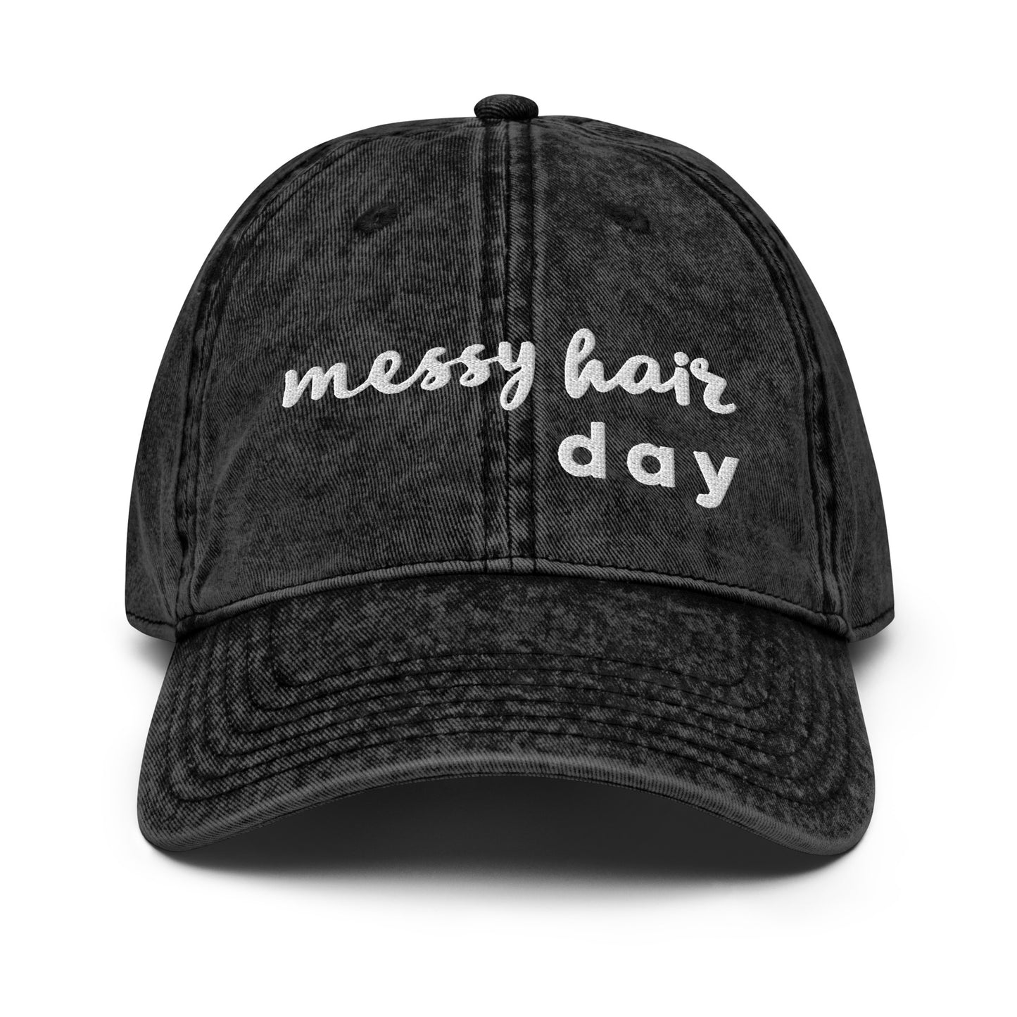Messy Hair Day Vintage Hat