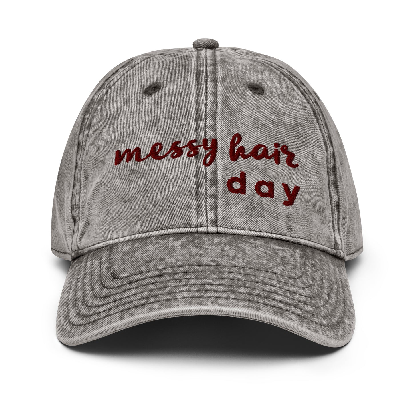 Messy Hair Day Vintage Hat