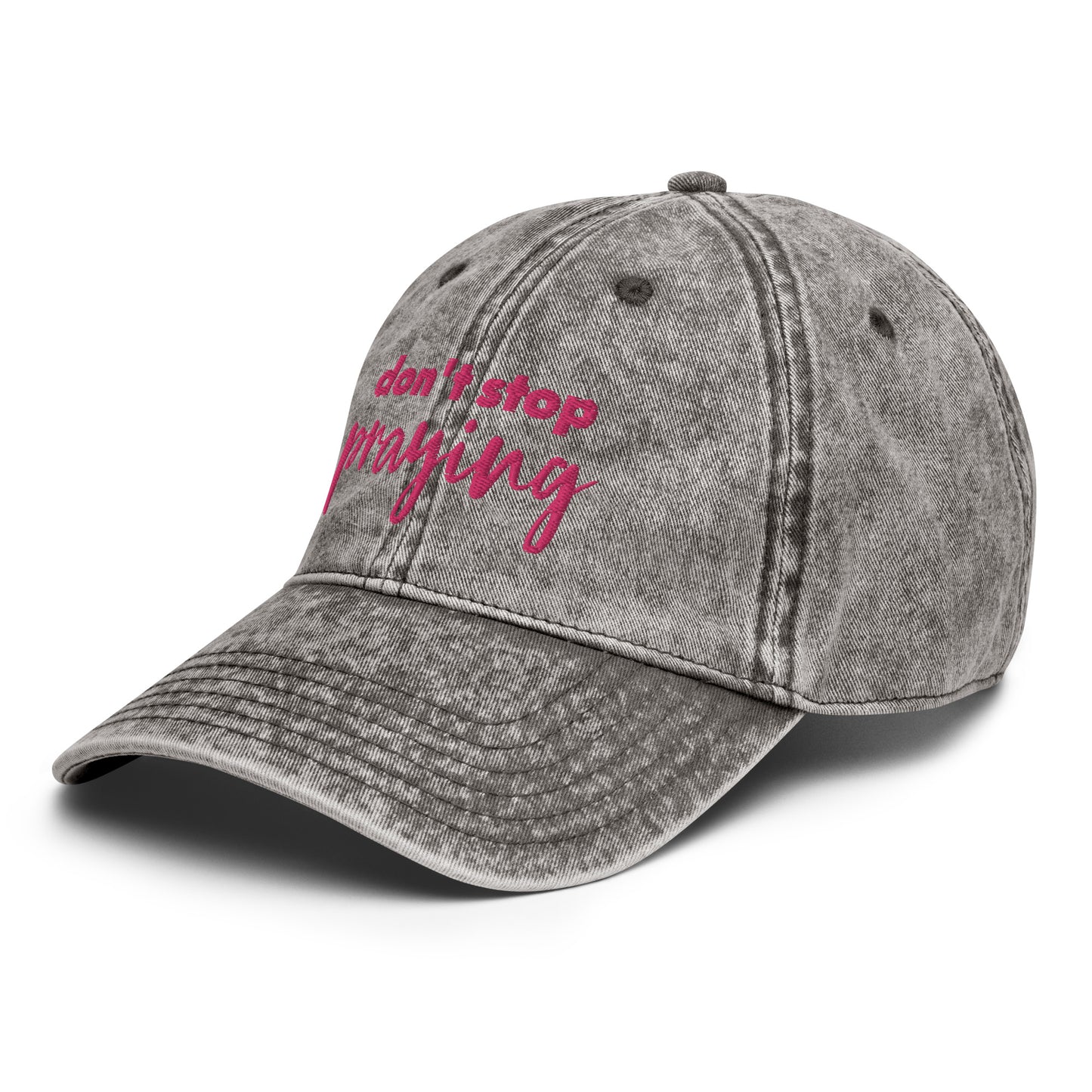 Don't Stop Praying Vintage Hat
