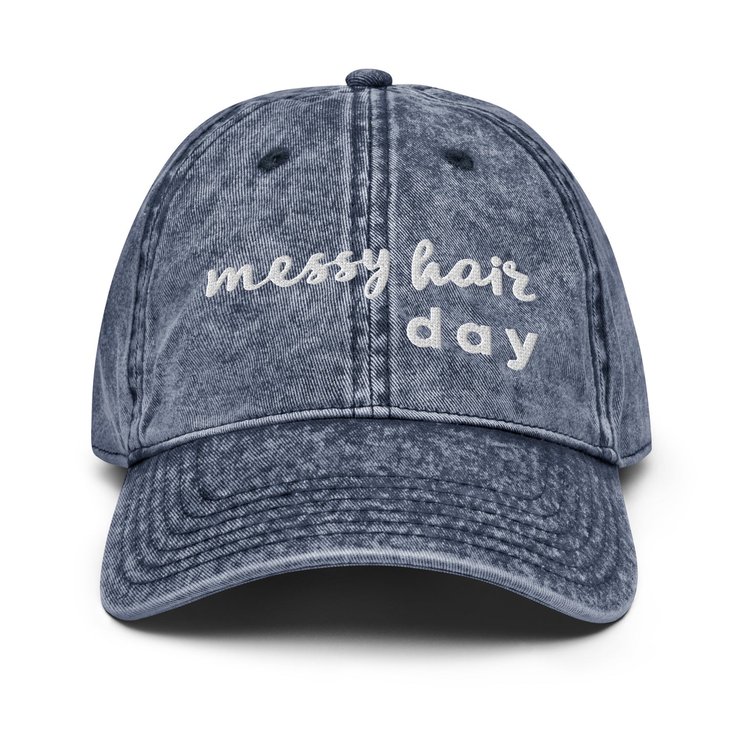 Messy Hair Day Vintage Hat