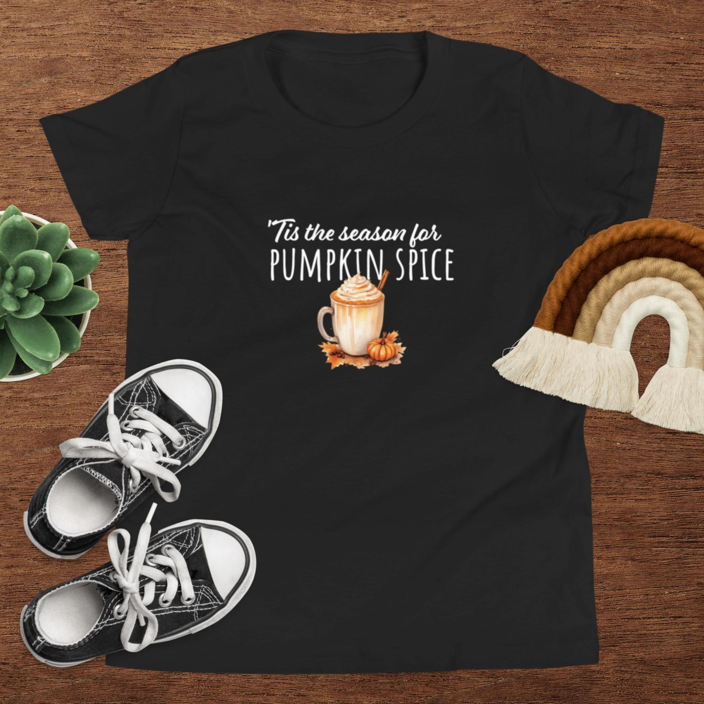 Tis the Season Pumpkin Graphic Tee - Youth