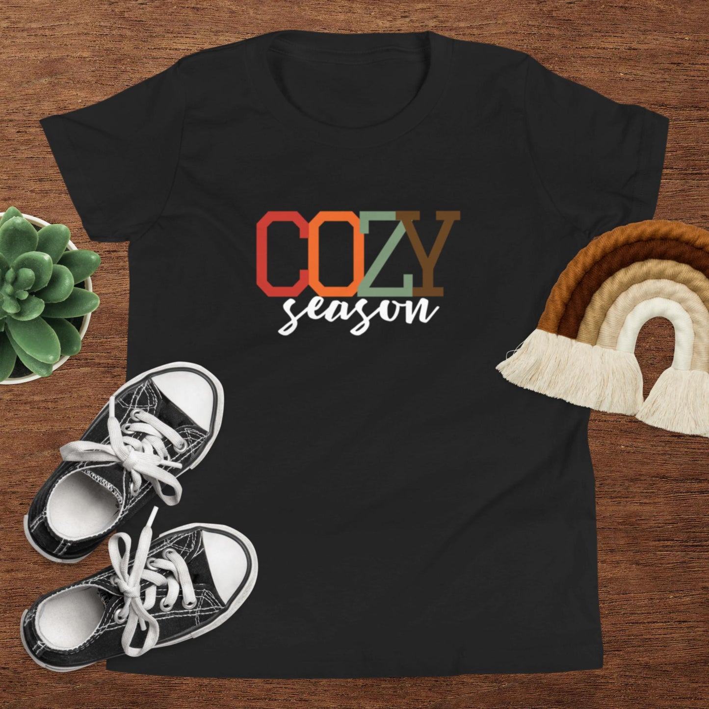 Cozy Season Graphic Tee - Youth