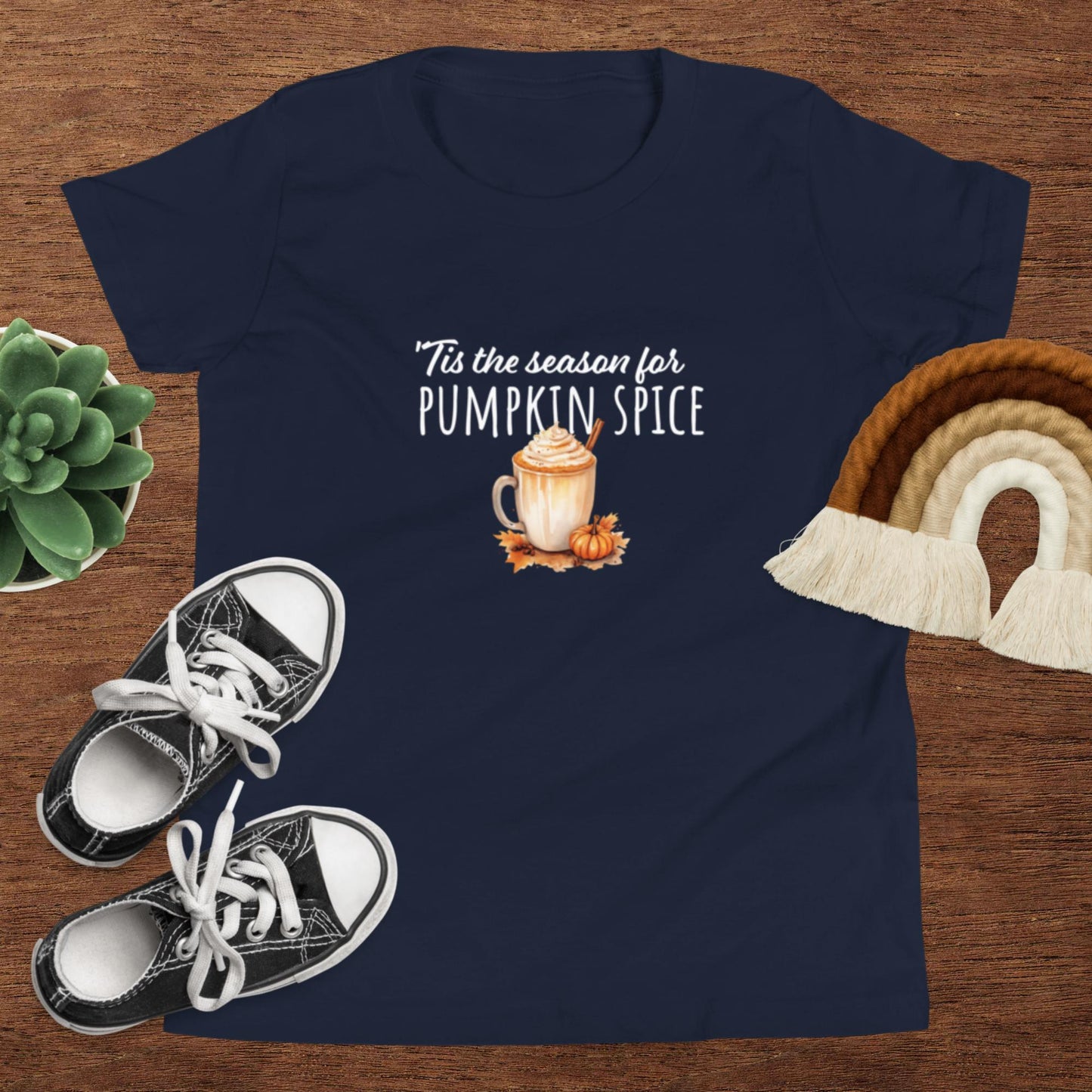 Tis the Season Pumpkin Graphic Tee - Youth