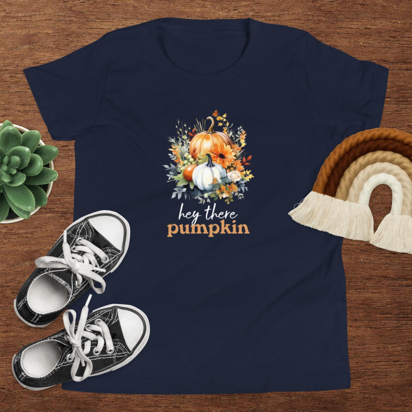 Hey There Pumpkin Graphic Tee - Youth