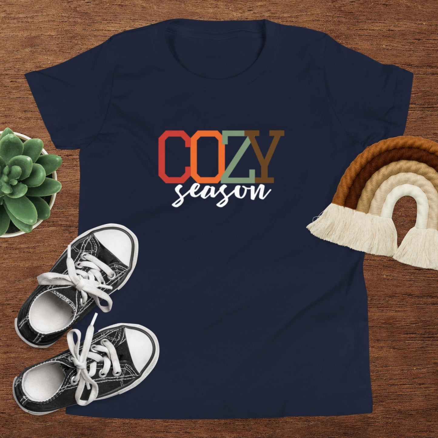 Cozy Season Graphic Tee - Youth