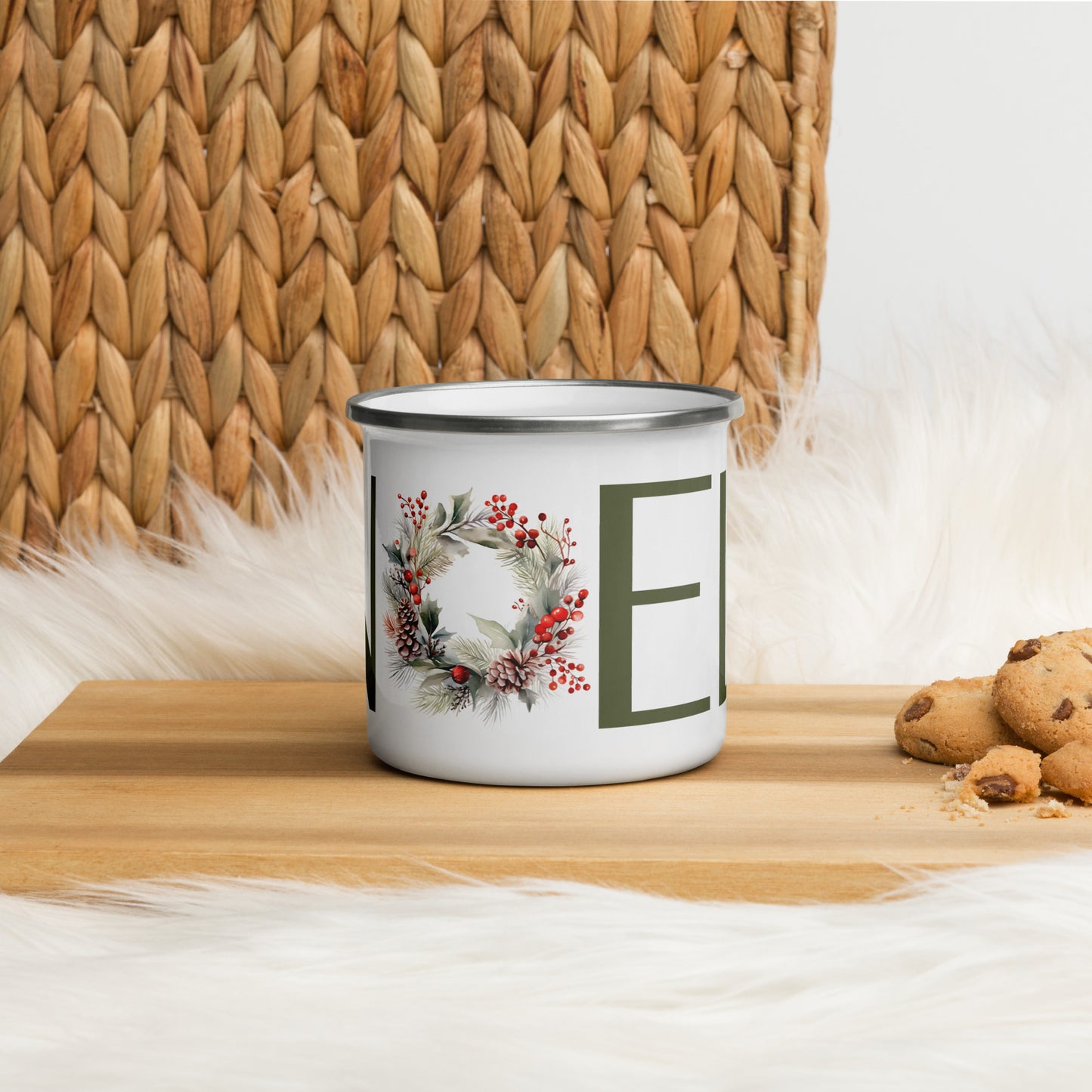 NOEL Enamel Mug (12oz)