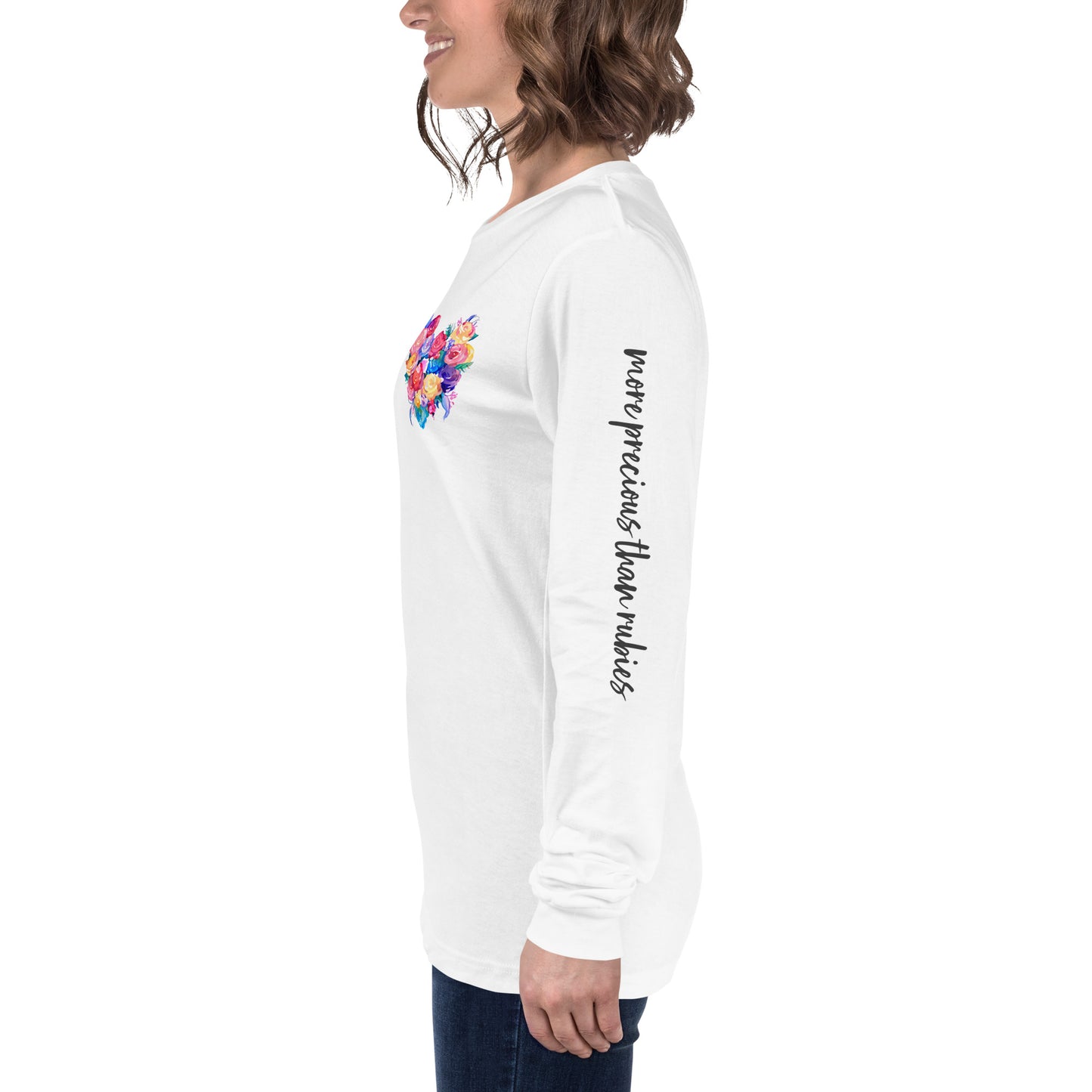 More Precious Than Rubies Long Sleeve Graphic Tee