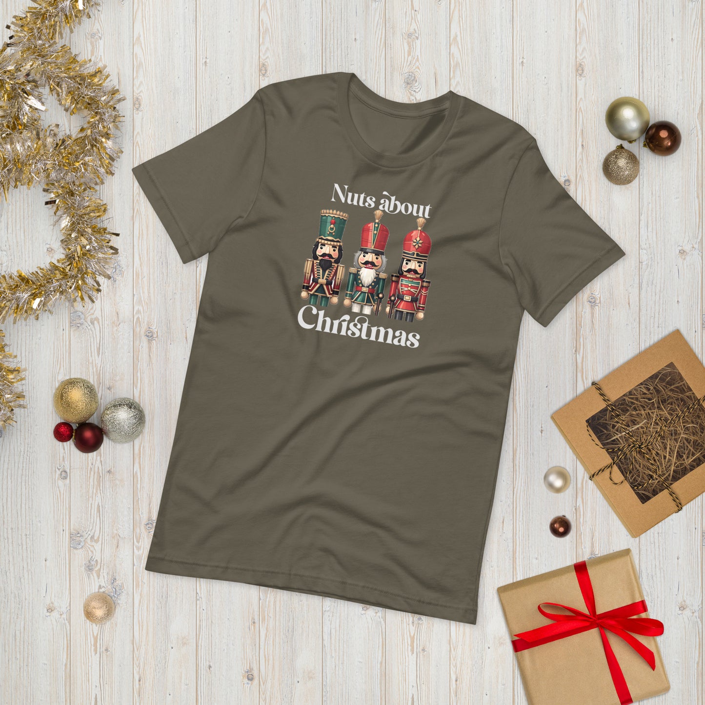 Nuts About Christmas Graphic Tee