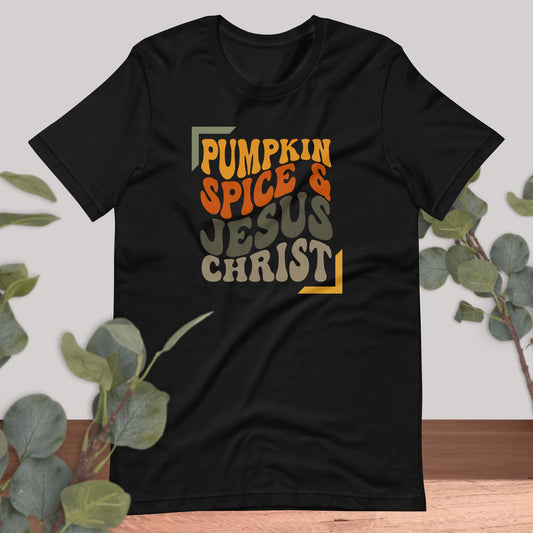 Pumpkin Spice & Jesus Graphic Tee