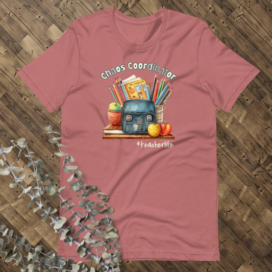 Chaos Coordinator Teacher Graphic Tee