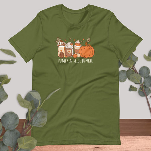 Pumpkin Spice Junkie Graphic Tee