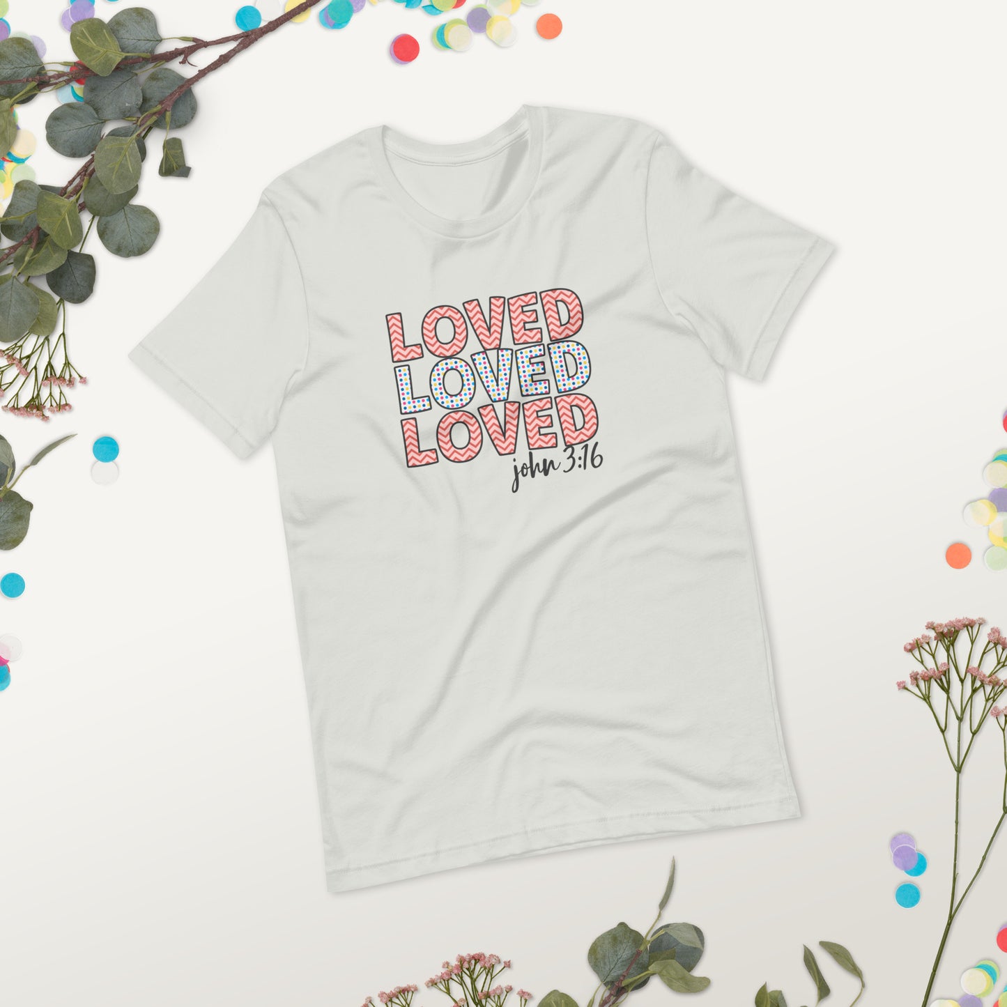 LOVED John 3:16 Graphic Tee